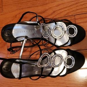 COPY - Ivanka Trump Strappy Heels sz 9 great condition